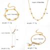Minimalist Stainless Steel Jewelry Set With Geometric Shapes For Women And Men