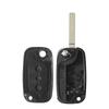 2/3 Buttons Remote Flip Car Key Shell Case Fob Cover for Renault Clio Megane Kangoo 2 Modus VA2 Blade Car Accessories