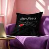 BJJ Brazilian Jiu Jitsu Square DoubleSided printed Pillow Case Bedroom Bedside Pillow Sofa Cushion Cover