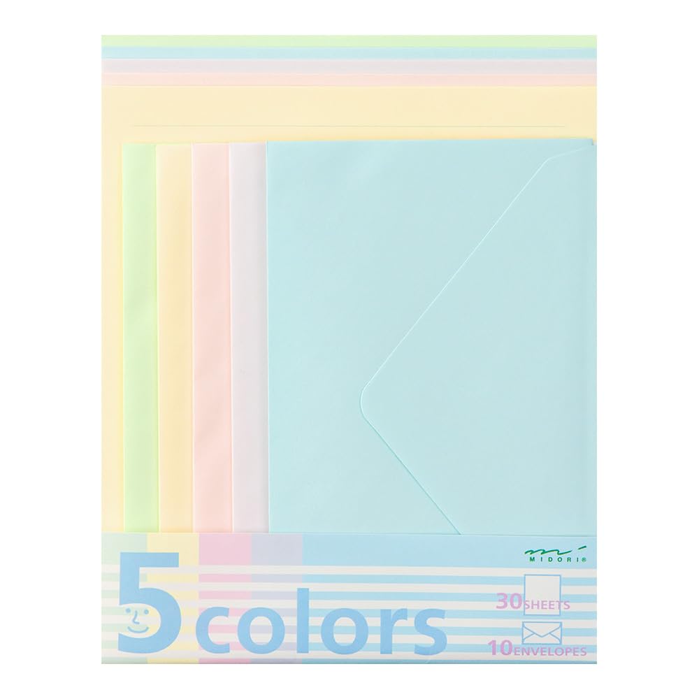 

Набор писем Midori 5 цветов 91800589