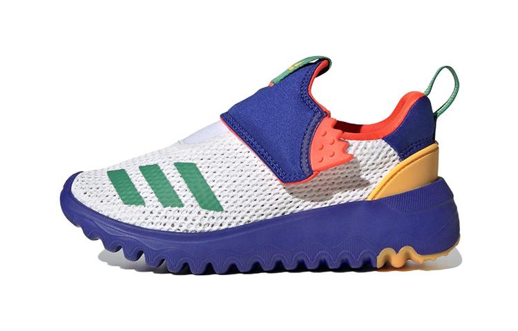 adidas Suru365 Slip-On J  White Blue Green  28