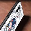 Cartoon Cute Cosmonaut Phone Case Cover for Xiaomi Mi 17 Pro Max 15 14 13 12 11 Ultra 15T 14T 13T 12T 11T Pro Lite Soft TPU Bags