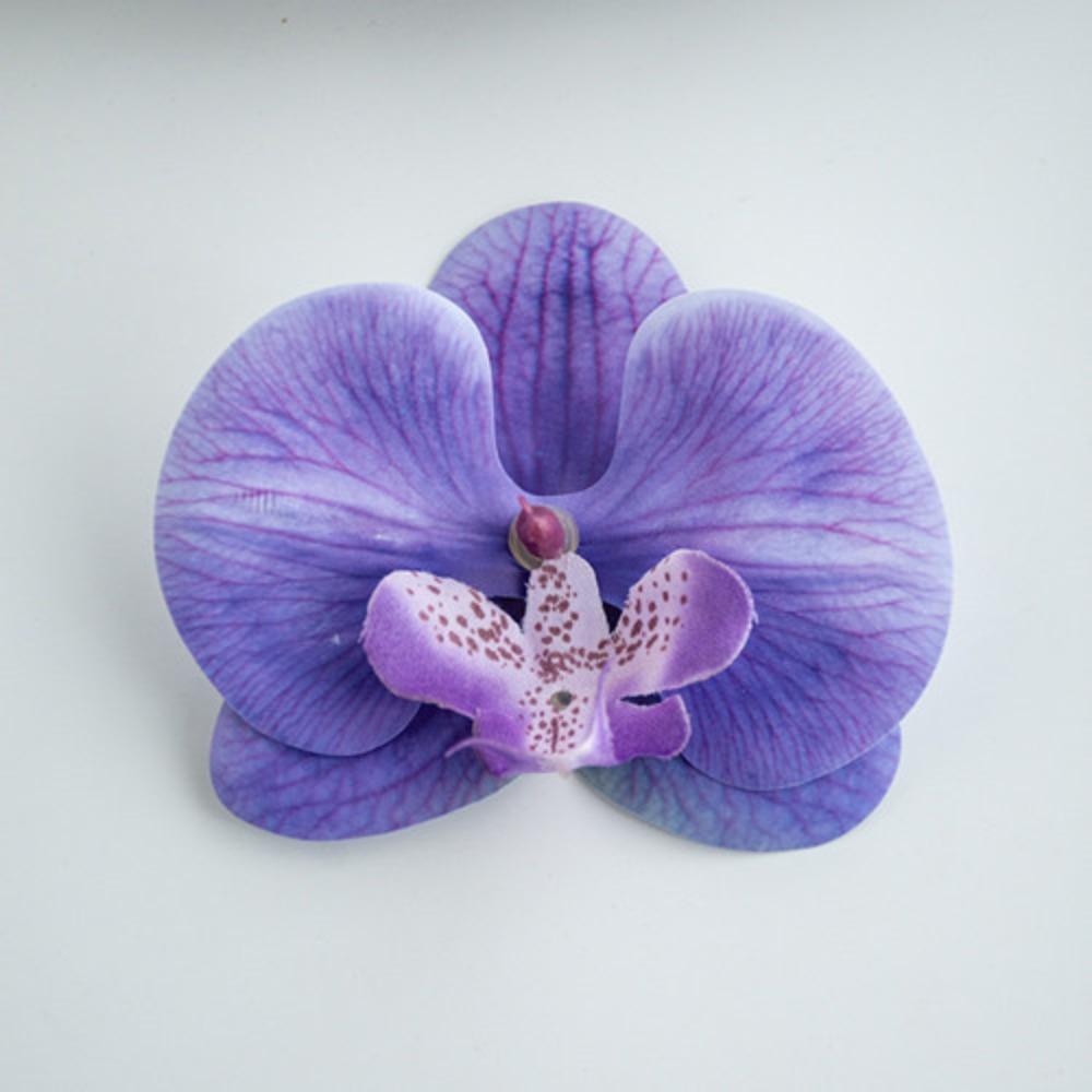 Phalaenopsis Simulation Flower Companion Gift 3D Printing Film High Quality Flower Head Decoration Sweet Headdress Shooting Props Fake Flowers