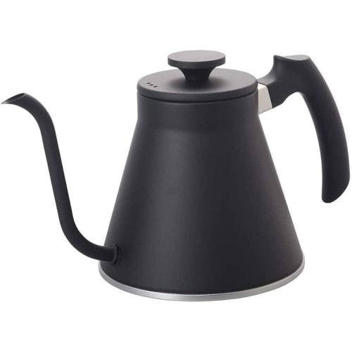 

HARIO V60 Drip Kettle Fit, Gas and Induction Compatible, 800ml, Matte Black, Made in Japan, Perfect Gift [VKF-120-MB]