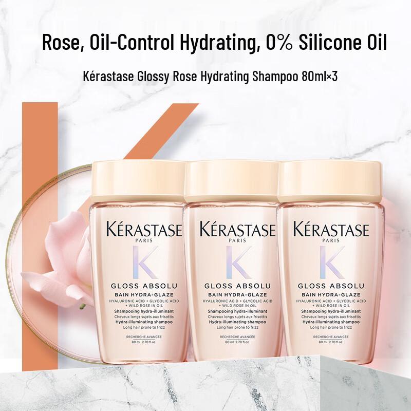 Kérastase Glaze Rose Illuminating Shampoo Travel Set