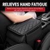 Protective Armrest Storage Bag PU Leather Car Armrest Pad Center Console Riser  Car Interior