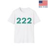 222 Player T-Shirt, Unisex Tee, Softstyle Top, Trendy T-Shirt Size S-5XL Sale