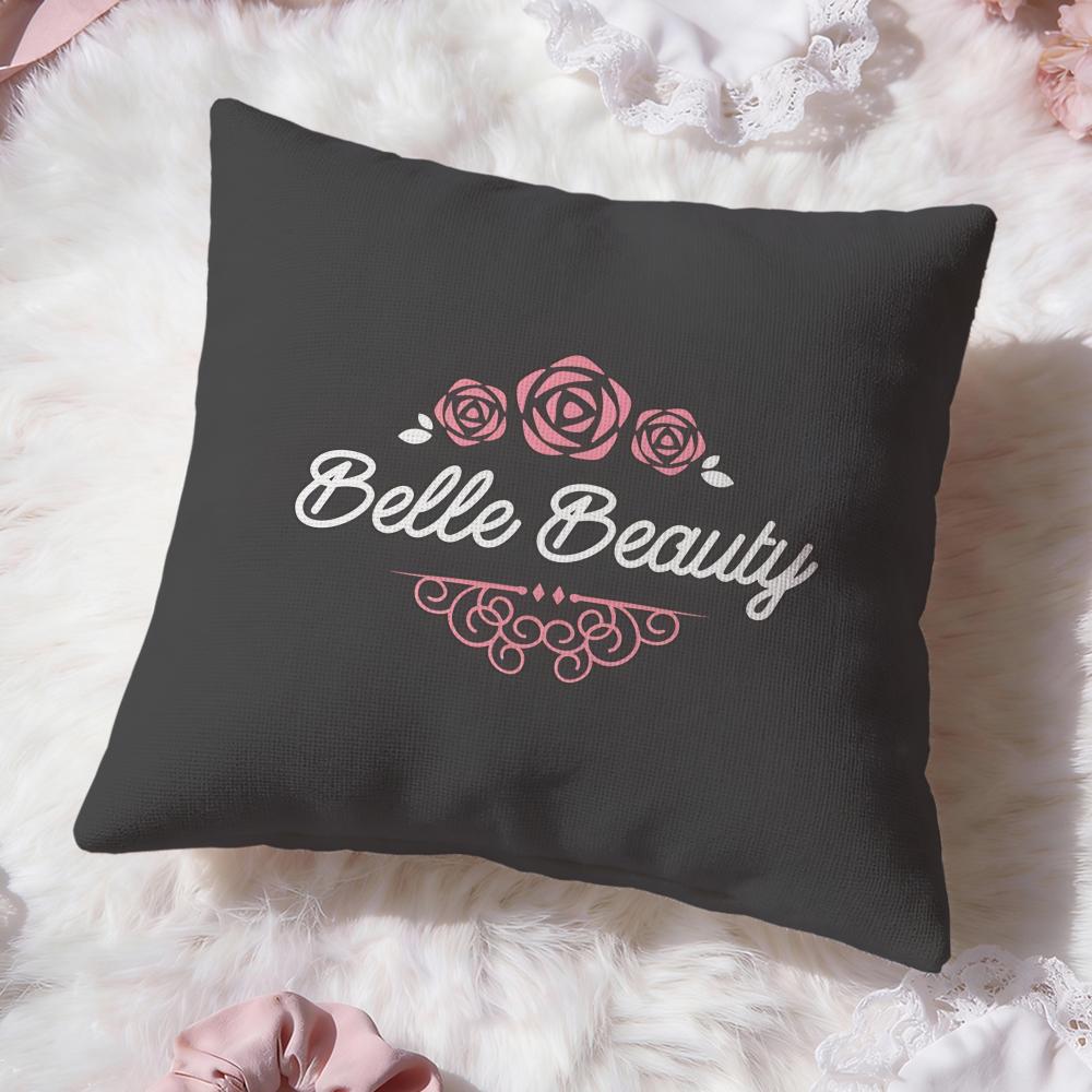 Brand B-BelleS Cushion Cover Premium Comfort Reversible Pillow Cove -Two In One Design for Any Room & Car Interior