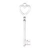 Key Charms Multi Color Alloy Key Tools Pendants For Gothic Themed Jewelry