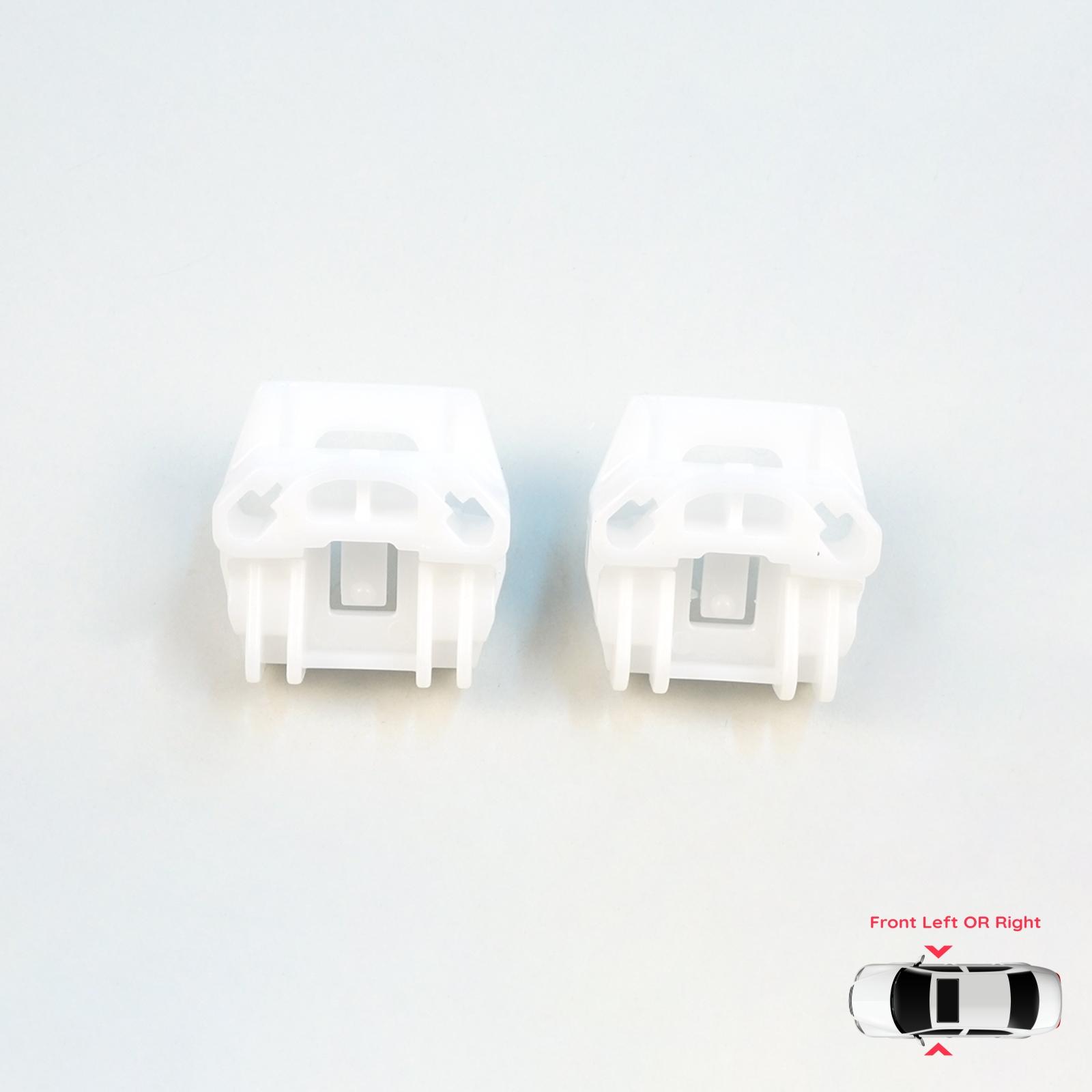 

BWR38+BWR39 Window Regulator Repair Clips A+B Front Door for VW Golf Bora Jetta MK4 A4 1J Seat Ibiza MK3 6L Coupe Peugeot 607 1999-2010 1JM898461