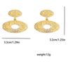 New Geometric Oval Temperament, Light Luxury, Versatile Trendy Fashion Earrings, Women