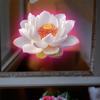 Glow-In-The-Dark Toilet Sticker Lotus Wall Sticker Self-Adhesive Removable Sticker Bathroom Decal Car Sticker Home Decor