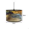 Bamboo Drum Lampshade for Ceiling And Table Use