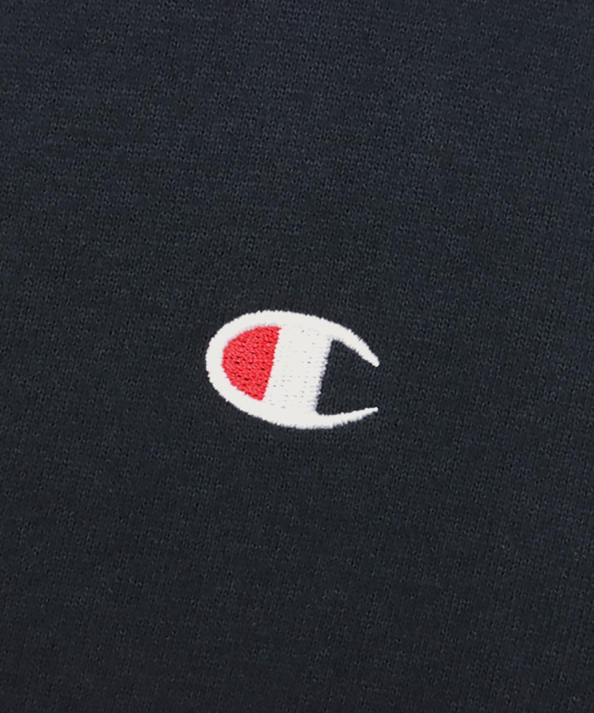 Champion C-Logo Regular Fit Crew Neck Sweatshirt Navy