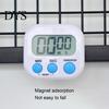Wall Mounted Kitchen Timer Magnetic LCD Digital Countdown Stopwatch Portable with Battery Operated Stand Cooking Baking Sports Alarm Clock Reminder