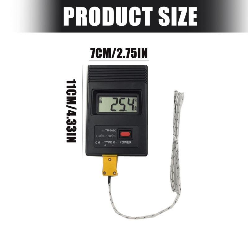 Digital Thermocouple Thermometers -50℃~1300℃ For Accurate Temperature Readings Home Labs And Outdoor Use