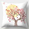 Pink Series Pillowcase 45cmX45cm Square Sofa Pillow Cover Rose Cushion cover