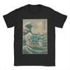 Six Seven 67 Great Wave Off Kanagawa Italian Brainrot T Shirts for Unisex 100 Cotton TShirts Tees Short Sleeve Clothing Original
