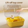 Luxury Acrylic Hamster Cage, Spacious Portable Syrian Hamster Habitat, Travel Small Animal House with Clear View, Premium Pet Supplies