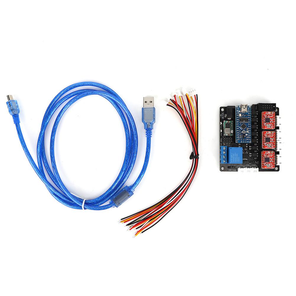 Laser Motherboard Kit 3Axis Controller Module Electrical Accessory for CNC Engraving Machine