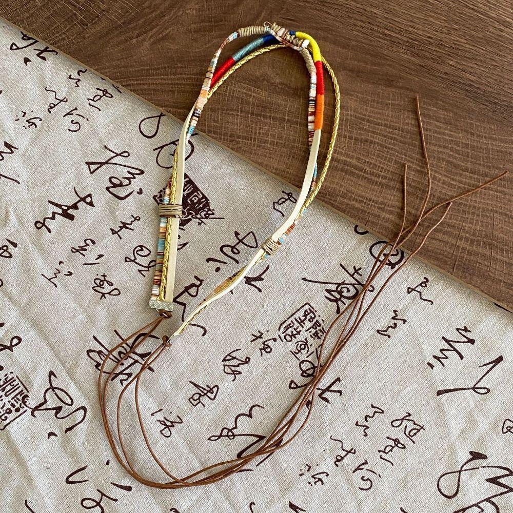 Butterfly Ethnic Style Belt Retro Women Woven Belt Vintage Bohemian Style Waist Chain  Female/Girls
