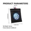 Valve Stems Caps For Volkswagen VW Car Air Outlet Storage Bag Dashboard Tidying Organizer Box Golf 4 5 6 7 Polo Jetta Sagitar Ma