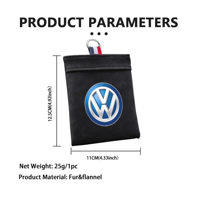Valve Stems Caps For Volkswagen VW Car Air Outlet Storage Bag Dashboard Tidying Organizer Box Golf 4 5 6 7 Polo Jetta Sagitar Ma