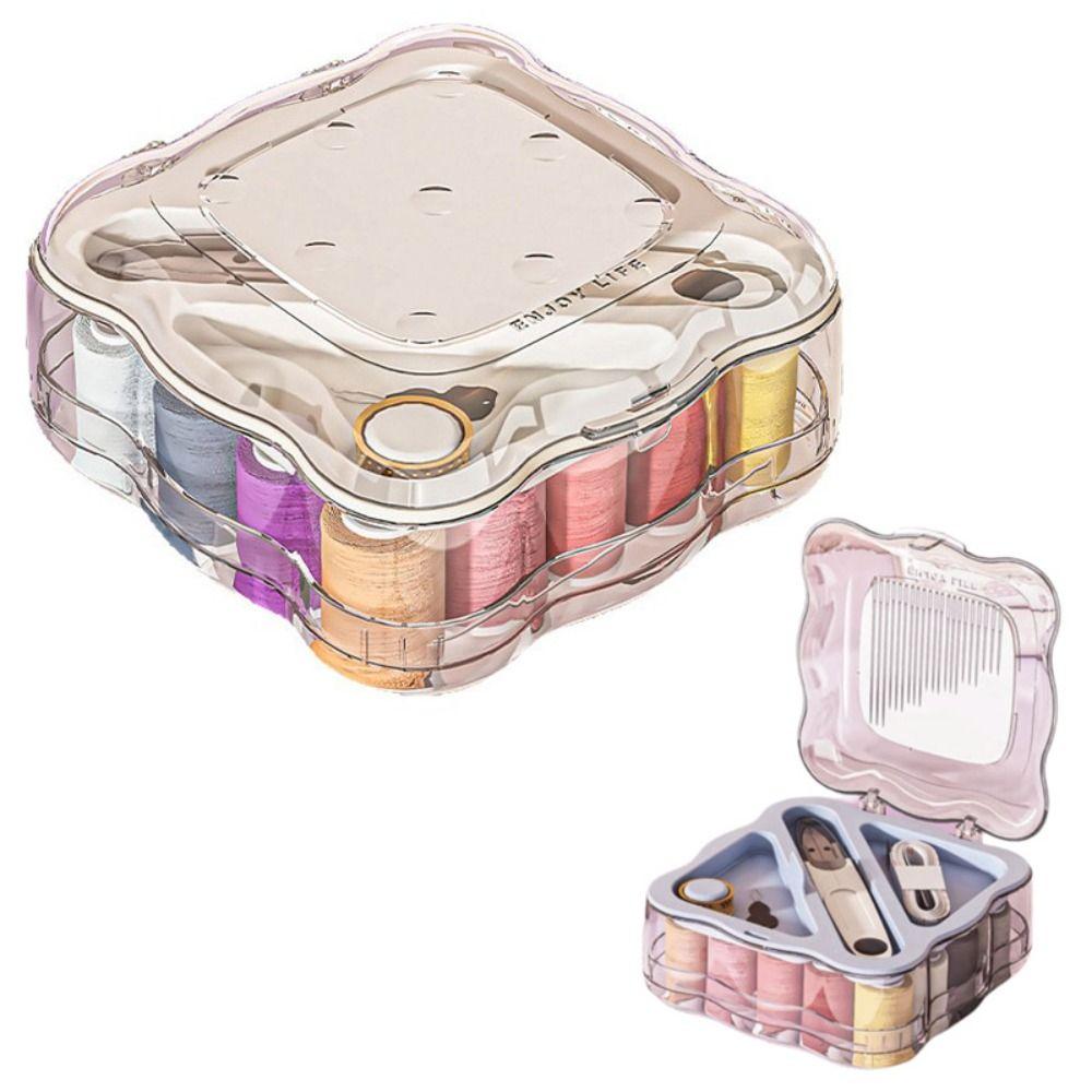DIY Apparel Crafts Sewing Needle Threads Box Set Mini Sewing Tools New Sewing Box Kit  Home Travel