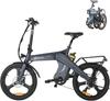 DYU T1 Electric City Bike 20" Tires 250W Motor 36V 10Ah Battery