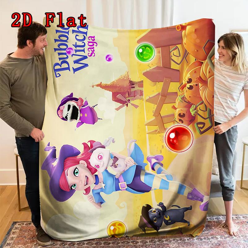 Stella 2D Flat Pattern Flannel Blanket High quality All Seasons Warmth and Comfort Perfect for Christmas Gifts.261018412DMT