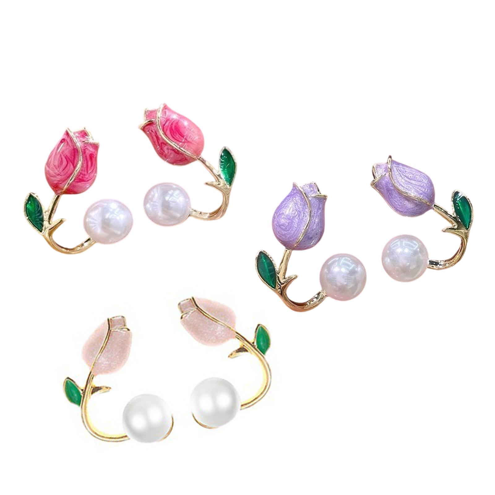 

3 пары серег-подвесок с цветочным узором, стильные серьги-гвоздики, уникальные серьги-цветы, сплавная текстура для вечеринки, на каждый день