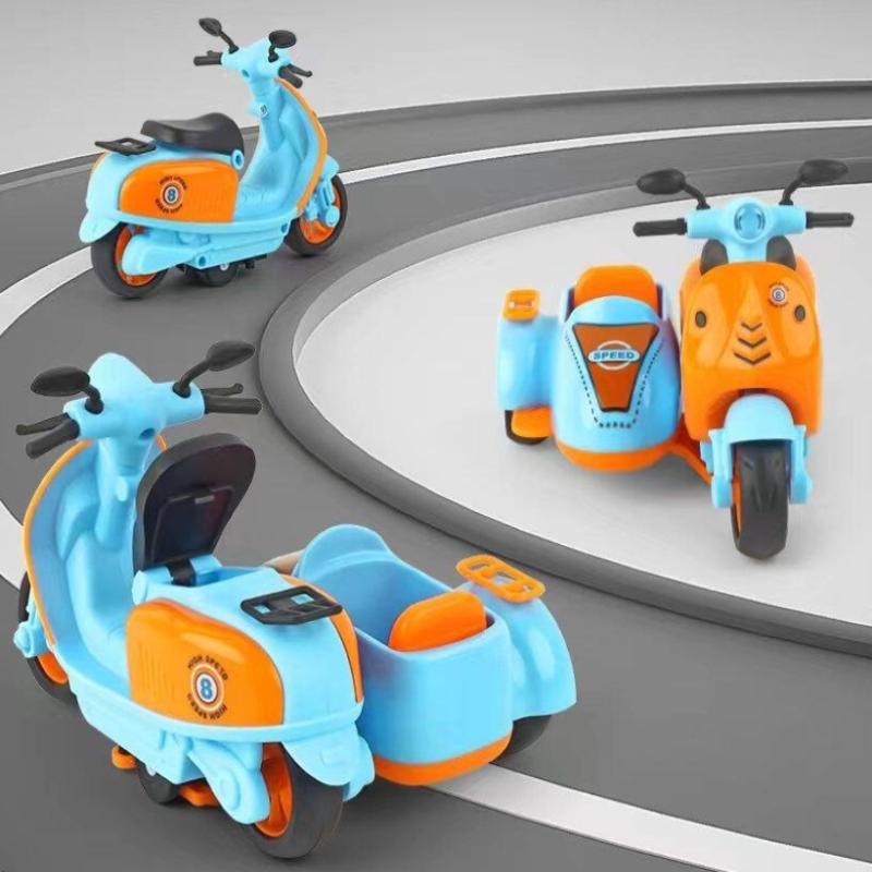 Children'S Inertial Motorcycle Toy Simulation Drop-Resistant Motorcycle Model Funny Birthday Gifts-Toy