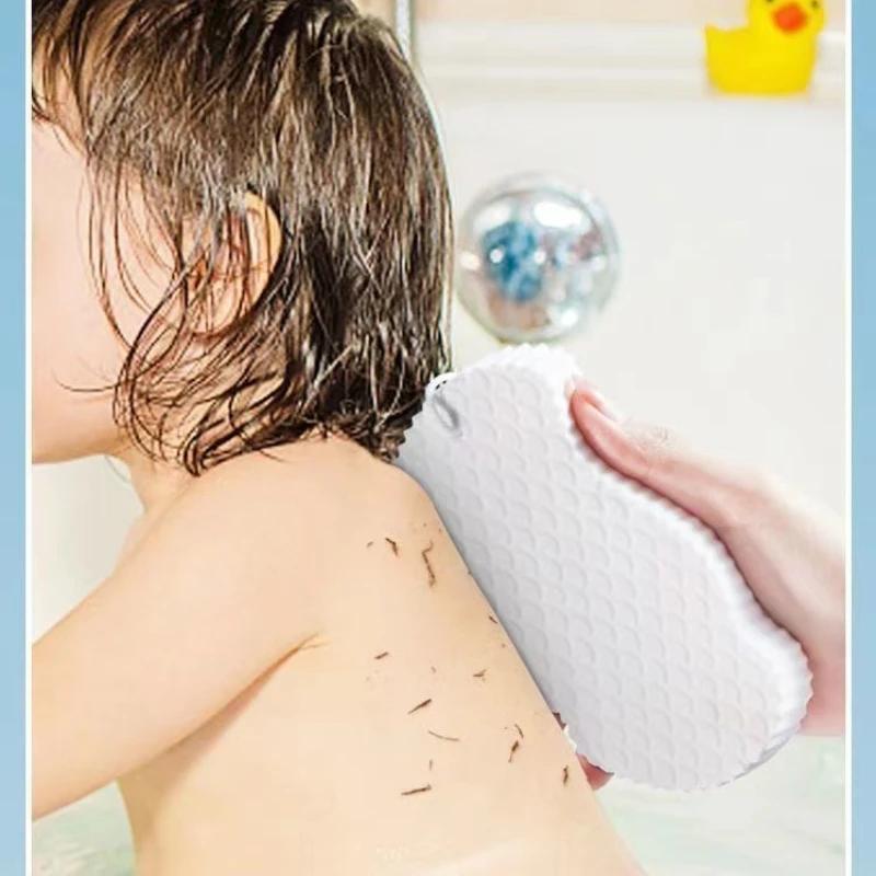 3D Three-dimensional Bath Sponge Cleaning Brush Body Scrubber Bath Exfoliating Scrub Sponge Shower Brush Painless Bath Artifact