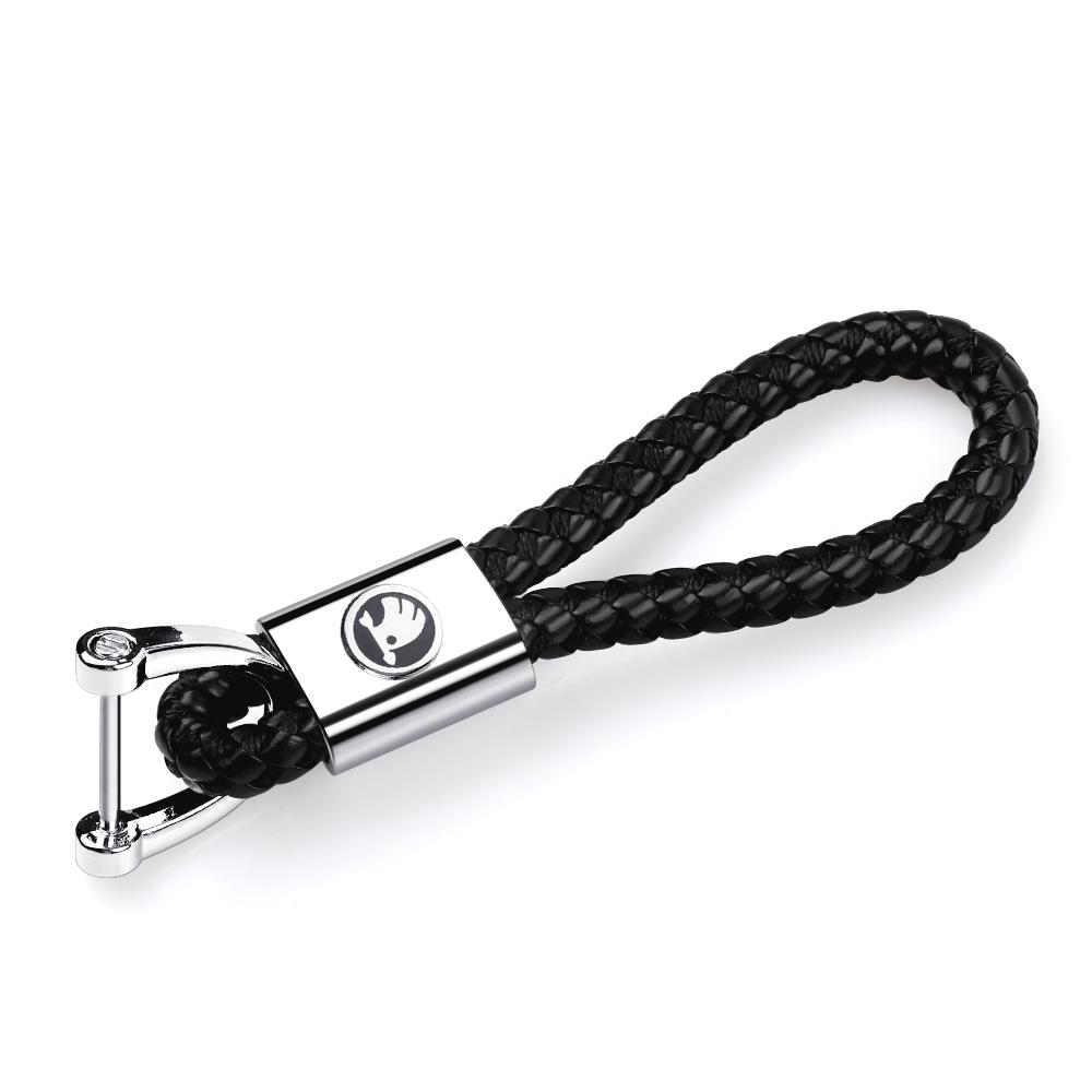 LZIE8 Car Styling Keychain Pendant Keyring Key Holder Gfit Decoration For Skoda Rapid Fabia Octavia Roomster Yeti Karop Kamiq Superb