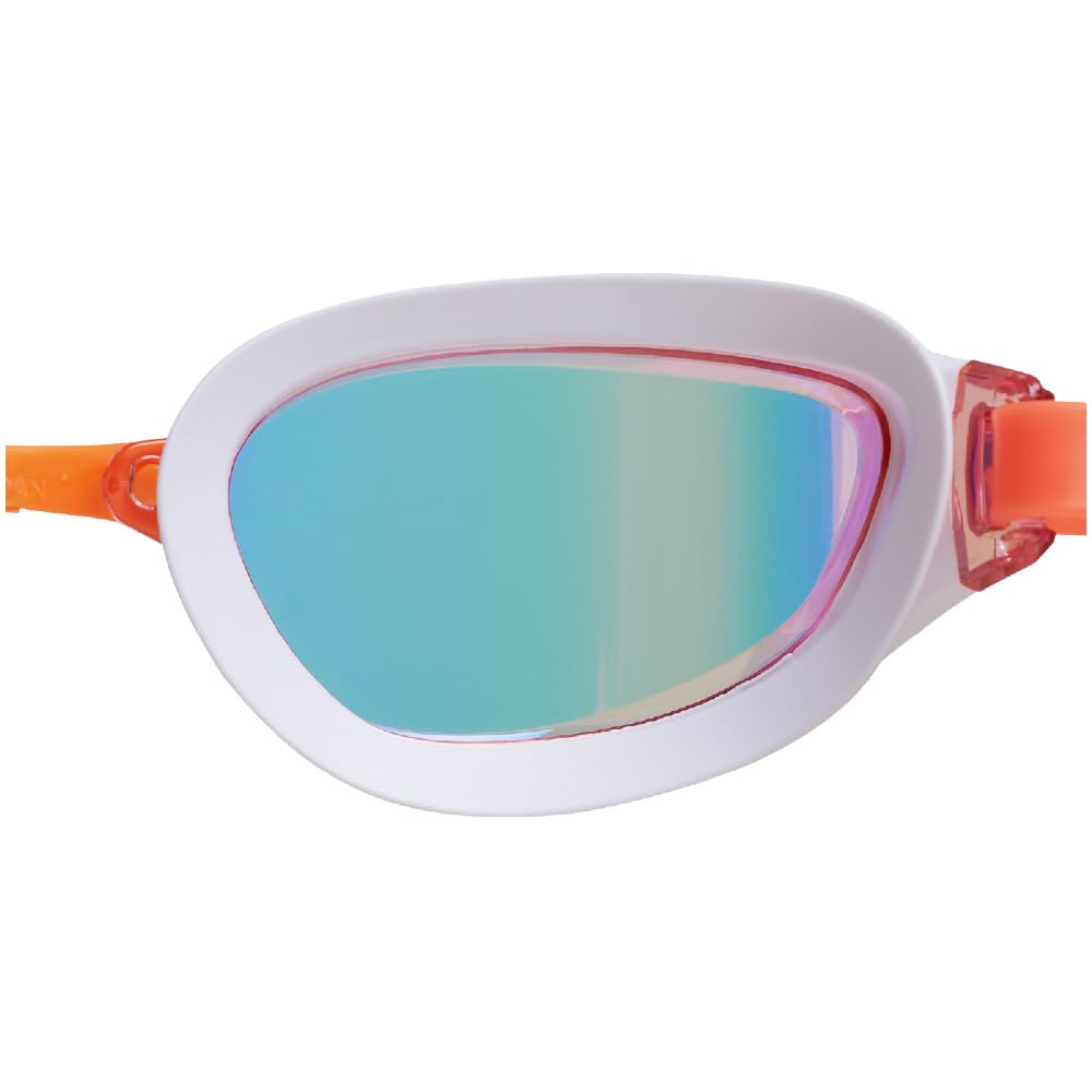 Mizuno Γυαλάκια Κολύμβησης GX SONIC EYE με Μαξιλαράκι Κυρτοί Φακοί Ανοιχτό Ροζ με Ρουμπινί Unisex Σχήματος G (Τύπος Αγώνων) N3JEC531, Καθρέφτης,