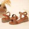 2025 Girls' Casual Single-Strap Wedge Sandals