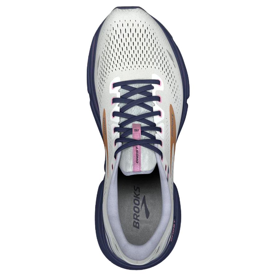 Brooks Ghost 15 Comode Versatili Antiscivolo Durevoli Basse Scarpe da Corsa per Maratona Donna sneaker Grigio Rame 120380-1B-492