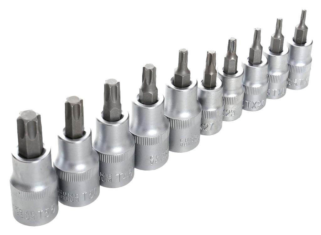 TORX bit and socket set, 30 pieces, KD10242