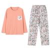 Pajamas Women'S Pure Cotton Long-Sleeved Women'S Large Size Autumn And Winter Thin Casual Loungewear