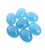 Natürliche Blaue Chalcedon Cabochons - Ovales Los loser Edelsteine