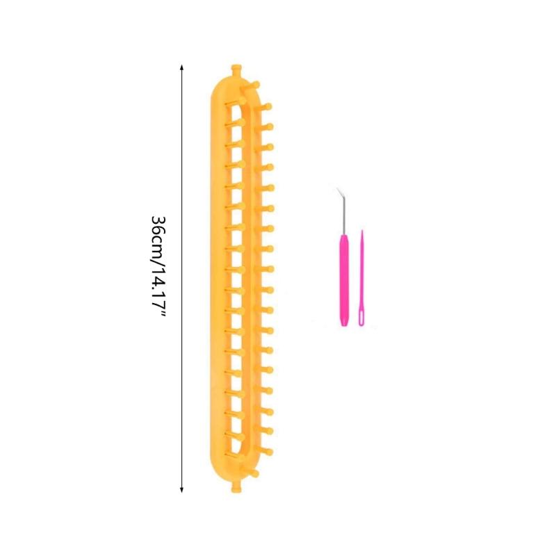 Verschiedene Größen Strickmaschine Weben DIY Strickwerkzeug Strickmaschine Strickhandwerkzeug mit Haken Nadelwerkzeug