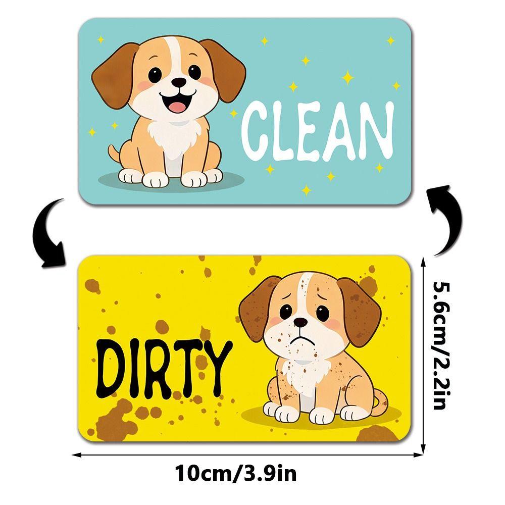 Clean Dirty Indicator Dishwasher Stickers Non-Scratch Dishwasher Sticker  Dishwasher Use