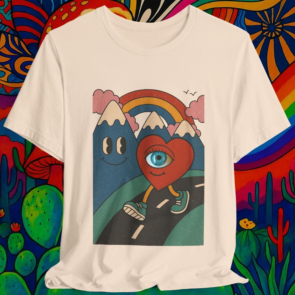 Surreal Heart Tee | Real Human Eye, Eye of Providence