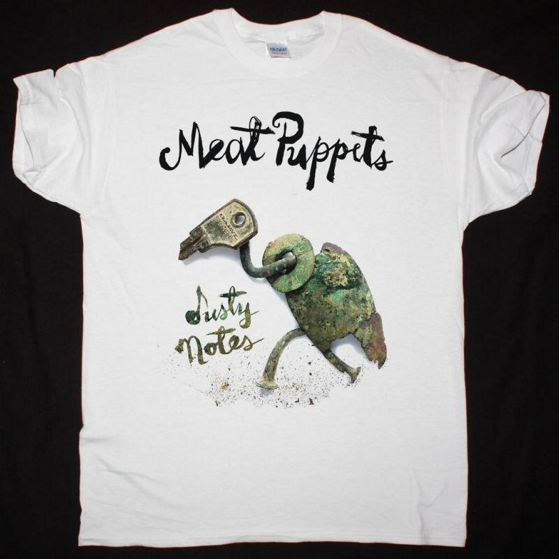 MEAT PUPPETS DUSTY NOTES NEW WHITE T SHIRT Gift S-5XL EM046 S