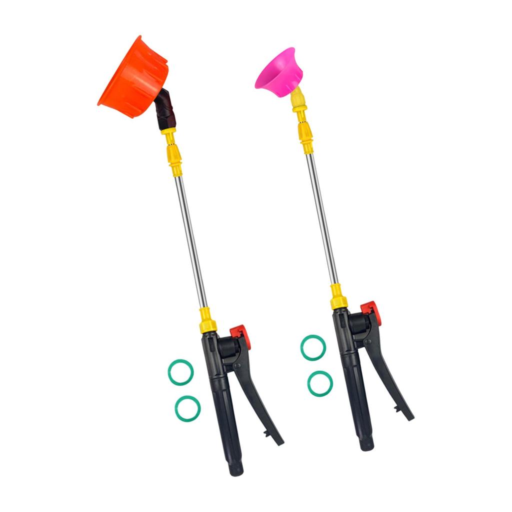 Windproof Spray Rod, Sprayer Attachment, Nozzle and Handle, Telescopic Rod,