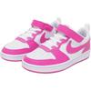 Nike Court Borough Low 2 Weiß Rosa Kinder Freizeitschuhe DV5457-123