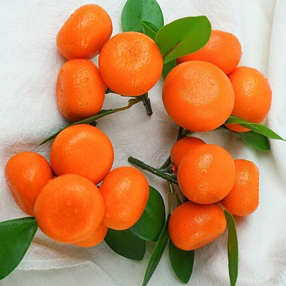 Fake Orange Artificial Display Decors Fake Food Lifelike