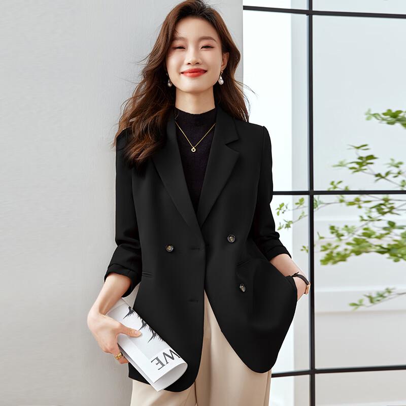 Women's Loose Fit Suit Trench Coat