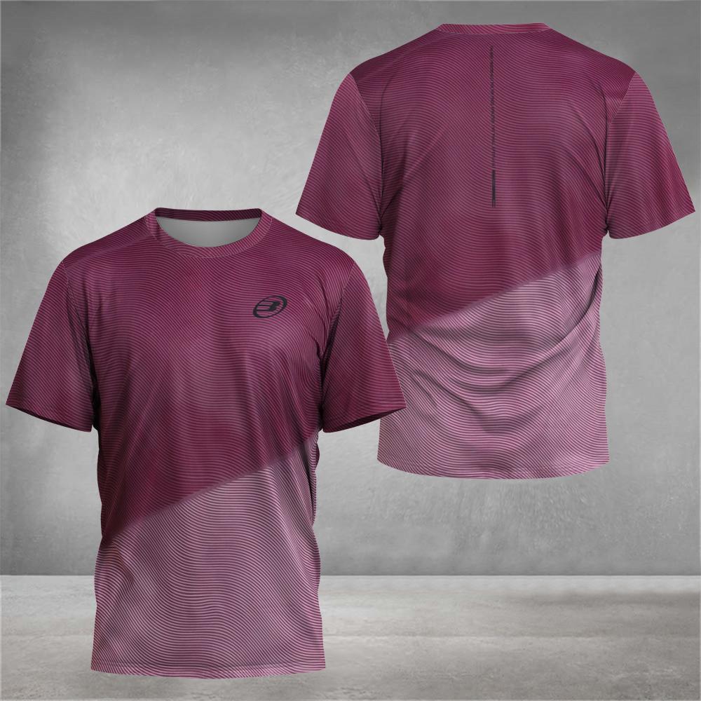 2024 Бутик Мода Теннисный Спортивный Короткий Рукав Летний Новый Мужской Фитнес Спортивный Дышащий Футболка Мужской Падел Быстросохнущий Топ S