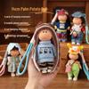 Creative Fashion 14cm Potato Doll Pendant - Cute Soft Rubber Girl Toy Figure